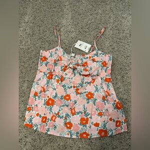 NEW Free Assembly Floral Tank